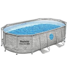 Basen stelażowy Bestway 4,27 x 2,5 x 1 m z oknem