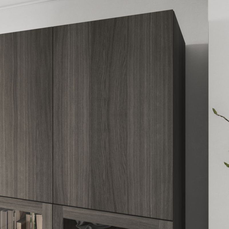 Drzwi do korpusu 50 x 150 cm GoodHome Atomia dąb szary