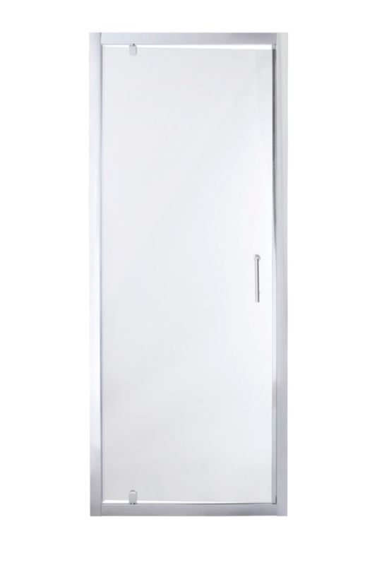 Drzwi prysznicowe wahadłowe Onega 90 cm chrom/transparentne