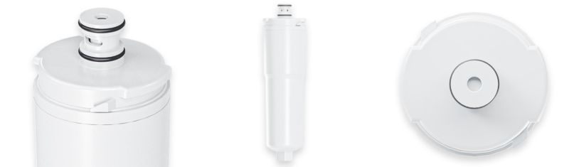 Filtr wody, Wessper, do lodówki Whirlpool, Bosch, 3M, zamiennik WHCFR-PLUS, wkład, 2szt