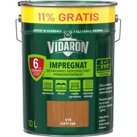 Impregnat do drewna Vidaron złoty dąb 9 l + 11%