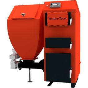 Kocioł stałopalny C.O. Termo-Tech Eco Duo Plus 5 klasa 18 kW lewy
