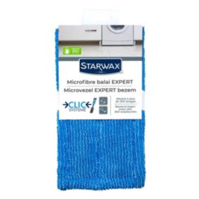Nakładka Mikrofibra Mop Expert Starwax Click System X1, skuteczne czyszczenie, łatwa w użyciu 1 szt.