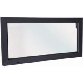 Okno gospodarcze ACO PCV 100 x 50 cm antracyt