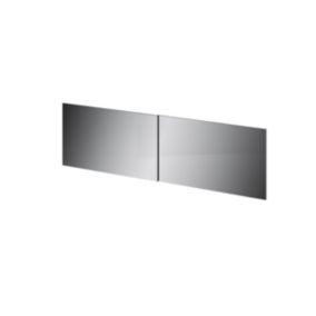 Panele do drzwi przesuwnych GoodHome Atomia 225 x 100 cm lustro 4 szt.