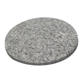 Płyta granitowa okrągła 30 x 2 cm szara