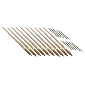 Podpora do drzew Wellton palisada 4x250 cm zestaw 10szt.