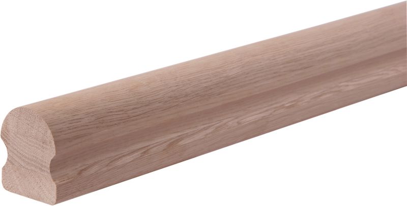 Poręcz dębowa Kornik 50 x 60 x 1500 mm