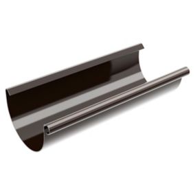 Rynna PVC Ocean 75 mm brązowa 4 m