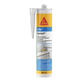Silikon sanitarny Sika Sanisil biały