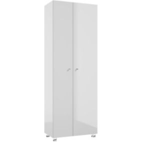 Słupek łazienkowy Pat 60 cm biały połysk