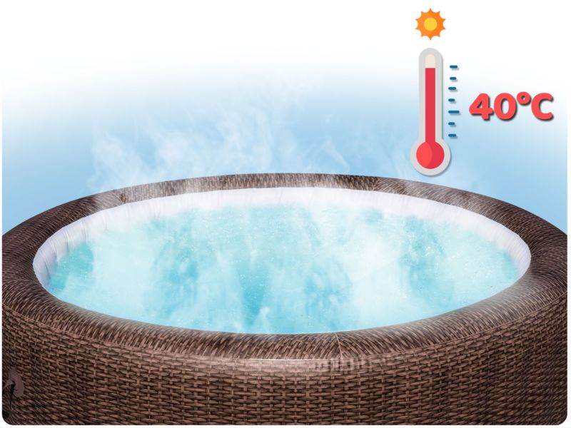 Spa dmuchane Bestway 7os. hydromasaż 6001P 1 szt.
