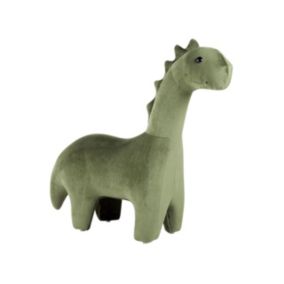 Stołek Brontosaur Zielony Welur 1 szt.