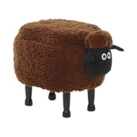 Stołek Zwierzak Sheep Brązowy 1 szt.