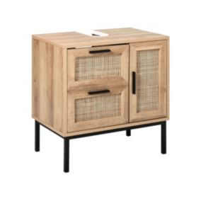 Szafka pod umywalkę Rosell MDF 60 cm 40 cm 60 cm Jasne drewno 1 szt.