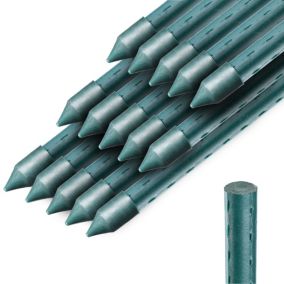 Tyczka Do Roślin KADAX Podpora 150cm Tyczki Palik Pomidorów Powlekana Stal 15szt